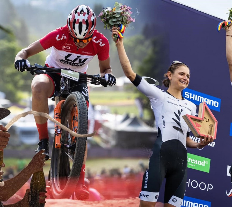 Maxwell snatches runner up in short track MTB World Series